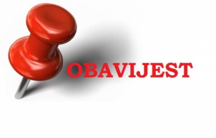 RASPORED TESTIRANJA PRVAŠA KOD LIJEČNICE ZA ŠKOLSKU GODINU 2026./2027.