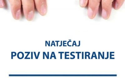 POZIV NA TESTIRANJE kandidata za natječaj za radno mjesto operativni djelatnik/ca za sigurnost i civilnu zaštitu na neodređeno puno radno vrijeme od 40 sati tjedno